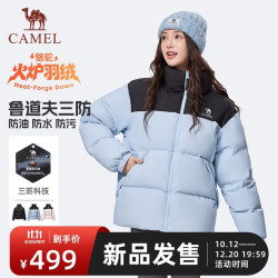 骆驼 男女同款中厚羽绒服