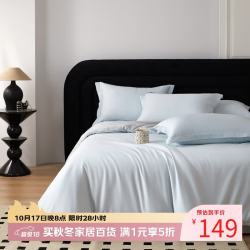 AIDLI 100支磨毛纯棉四件套 核桃色 200*230cm