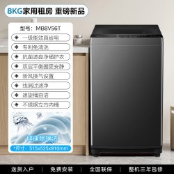 美的 洗衣机12公斤大容量全自动家用一级10KG变频波轮官方旗舰正品