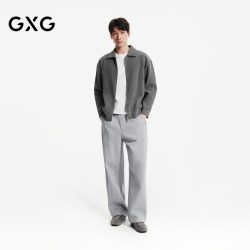 GXG 中廓翻领全拉链外套