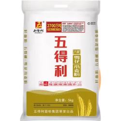 五得利 金系列八星雪花小麦粉 中筋多用途面粉 10斤