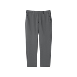 無印良品 MUJI 无印良品 MUJI 男式 防风里起毛弹力锥形裤 长裤子休闲裤25年冬季