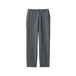 無印良品 MUJI 无印良品 MUJI 男式易干弹力泡泡纱无褶裤男士西裤春夏休闲裤男装