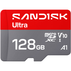 闪迪 Ultra 至尊高速系列 SDSQUNC Micro-SD存储卡 128GB（UHS-I、U1、A1）