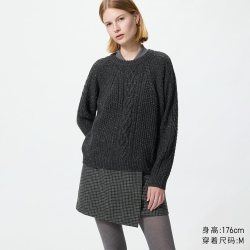 裹身迷你裙裤优衣库女装休闲裤裤子488009