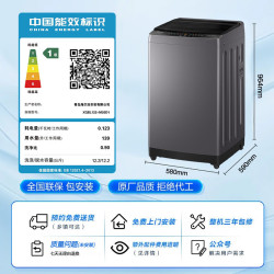 统帅 海尔出品统帅12.2kg全自动洗衣机大容量家用租房除螨桶一级能效