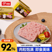 飛龍 火腿猪肉罐头午餐肉198g三明治火锅方便面伴侣食品飞龙