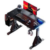 傲风 A4Pro 电动升降桌 曜黑 1.2m*0.6m 带灯