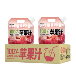 豪园 OVITEN苹果汁饮料0脂肪果蔬汁饮料聚餐解腻即饮儿童饮品整箱
