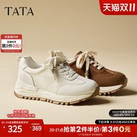 88VIP：他她 女鞋2026秋季加绒阿甘鞋厚底休闲鞋运动德训鞋WPC21CM6