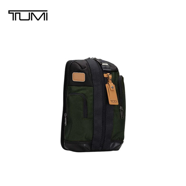 TUMI 男士单肩包差旅运动休闲大容量弹道尼龙斜挎包