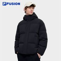 百亿补贴：斐乐 FUSION斐乐潮牌羽绒服男冬季休闲宽松连帽保暖简约鸭绒外套
