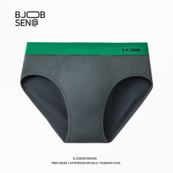 蕉氧芭 3D无缝三角内裤男士锦纶高弹 4条组合