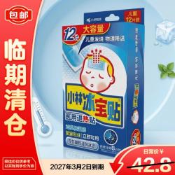 小林制药 冰宝贴医用退热贴儿童12片/盒