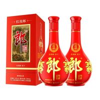 郎酒 红花郎红十白酒53度500ml单瓶装正品送礼酒水酱香白酒宴请酒