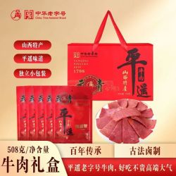 云青 平遥牛肉独立小包装 508克