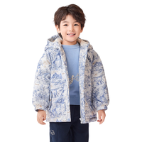 全棉时代 秋冬季儿童棉服男女童厚款外套保暖棉衣易去污款 漫游奇境(男童)