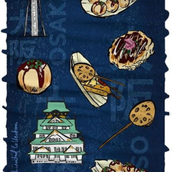 BUFF Bafe 多功能头套 颈套 Japan Limited OSAKA ONESIZE, OSAKA, Free Size
