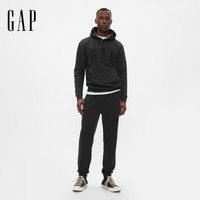 Gap 男装秋季款抓绒松紧腰针织束脚裤运动裤长裤美版