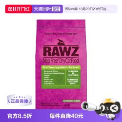 RAWZ 罗斯低温慢煮高蛋白鸡肉火鸡配方全猫粮7.8磅2包装