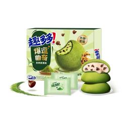 趣多多 爆逗曲奇 抹茶味 96g 饼干