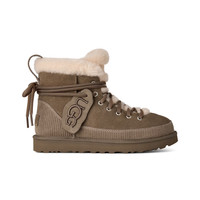 UGG 1180418 Cookie系带毛毛雪地靴 干牛至色 39