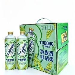 嘉士伯 乐堡小麦精酿啤酒1L