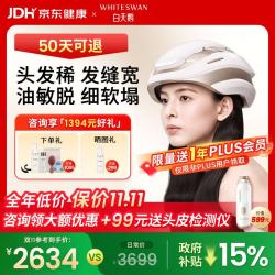 白天鹅（家电） 白天鹅激光生发仪医用级防脱固发控油家用红光生发帽头盔梳H100