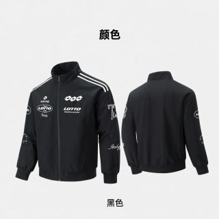 乐途 正品秋冬季机车服夹克男女同款品牌LOGO刺绣防泼水外套