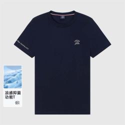 GOOD LUCK GLADIUS 夏季新款圆领短袖T恤男纯色百搭小白t