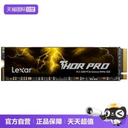 雷克沙 THOR PRO 雷神系列 NVMe M.2 固态硬盘（PCI-E 4.0）