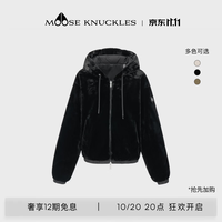 MOOSE KNUCKLES [抢先加购] BUNNY系列女士双面两穿小剪刀连帽外套 黑色 S