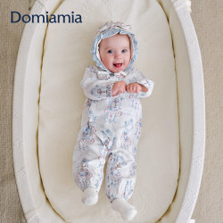 DOMIAMIA 婴儿连体衣长袖连体衣