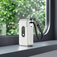 无品牌 65W氮化镓双线三合一快充充电宝20000mAh大容量移动电源适用于苹果笔记本充电器
