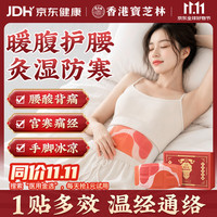 宝芝林 暖宫护腰带3贴蒸汽热敷姨妈神器痛经生理期腹部艾灸自发热暖宝宝