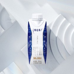 特仑苏 纯牛奶梦幻盖250ml×10包×3箱