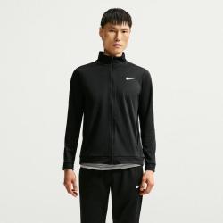 耐克 春秋季运动健身综合训练Dri-FIT男子立领针织拉链夹克外套