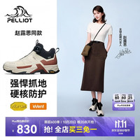 伯希和 大师中帮登山鞋冬季防滑徒步鞋女鞋125382008红38