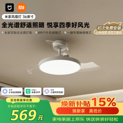 米家 风扇灯 36英寸 Ra97全光谱 冷光 吊灯