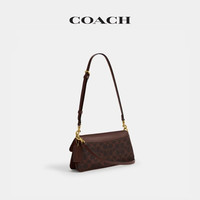COACH 女士JET单肩包斜挎包秋季高级感女包 B4/枫棕色 枫棕色