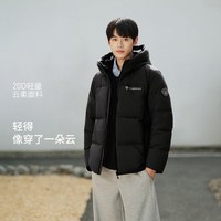 坦博尔 羽绒服男冬季短款连帽休闲宽松2026新款潮流加厚面包服外套