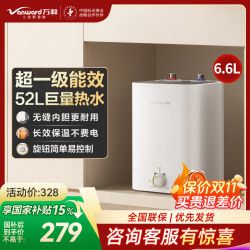 万和 小厨宝 电热水器家用储水式 一级能效 4大防护 小体积热水E6.6-
