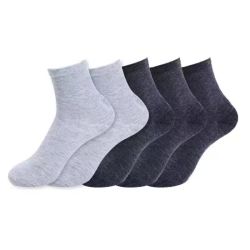 足燕 厚棉足跟型防裂袜 5双
