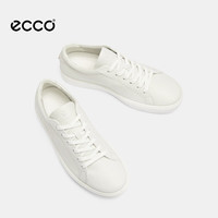 PLUS会员：ecco 219203 女款厚底板鞋 柔酷219203