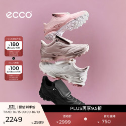 ecco 运动女 26秋冬新款复古时尚足球户外越野徒步鞋 健步C踪迹810713  38