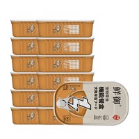 鲜御 狗罐头鸡肉鸭肉泰迪通用狗罐头营养零食湿粮机能餐盒85g*12罐