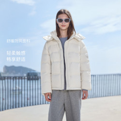 坦博尔 新国标90绒高蓬高充绒羽绒服TBF550388T
