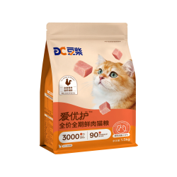 豆柴 爱优护猫粮全价成猫幼猫后生元营养增肥发腮猫咪主食后生元