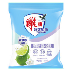 雕牌 超效加酶洗衣粉茉莉清香252g