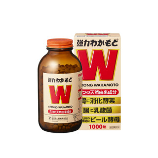 值友专享：wakamoto 益生菌WAKAMOTO强力若素养胃益生元1000粒/瓶